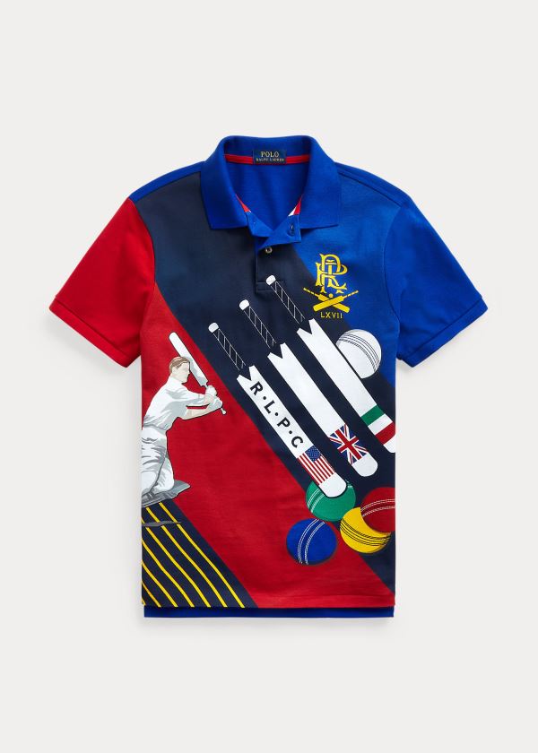 Polos Polo Ralph Lauren Hombre Multicolor - Classic Fit Cricket Mesh - YIDTL1930